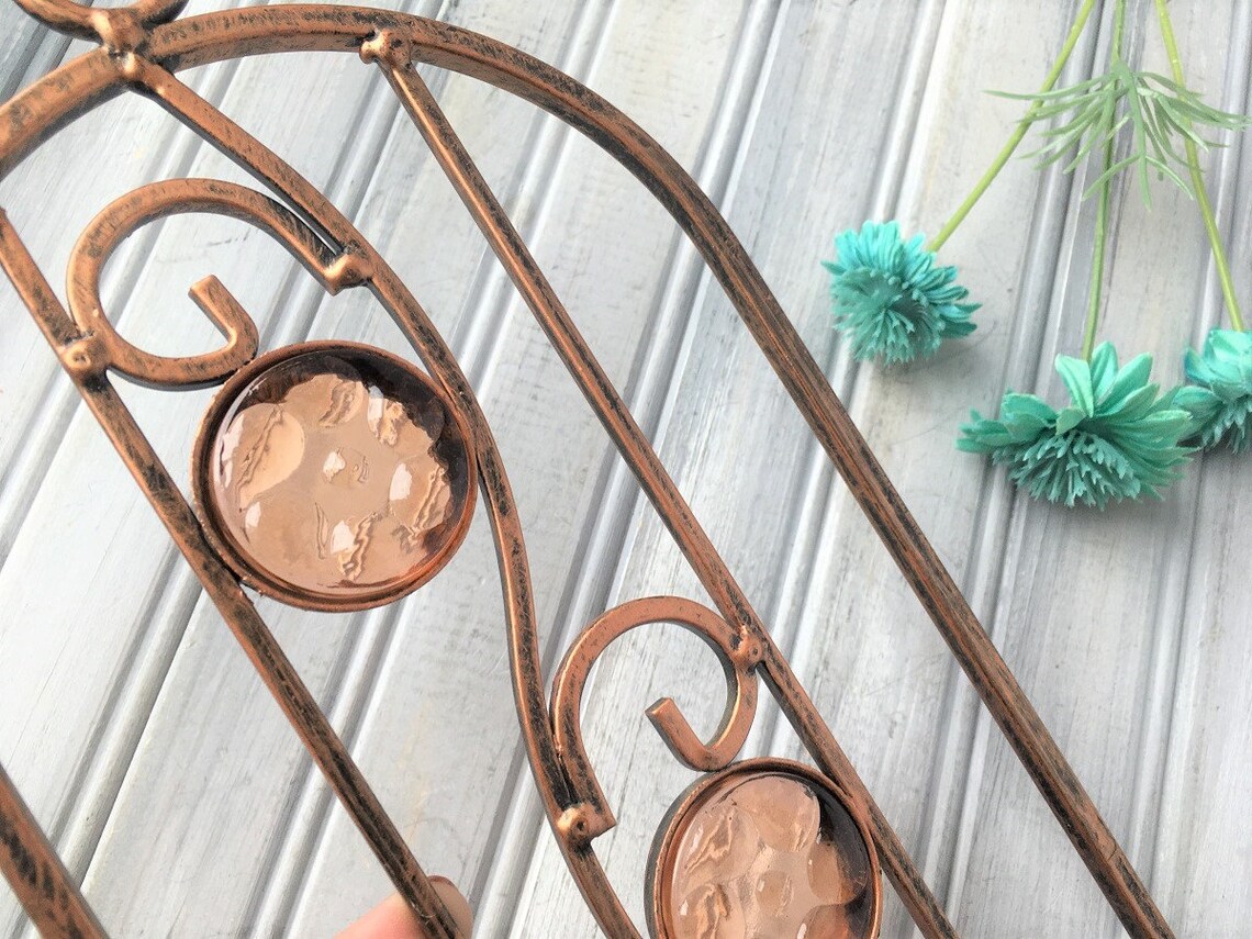Brushed Copper Wall Candle Holders / Wall Candle Holders / Etsy Canada