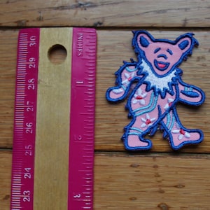 Grateful Dead 2&quot; Sew-on Dancing Bear Patch