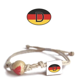 Germany | Eco Friendly | Hemp | Vegan | Custom Jewelry | Handmade in USA with Earth & Sand