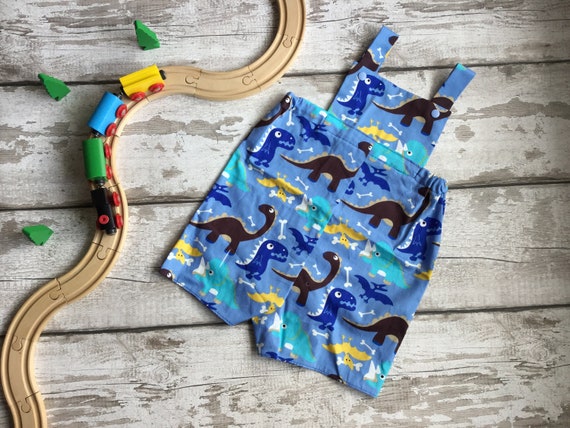 dinosaur dungarees baby