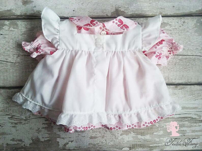 Vintage baby dress Pink baby dress Baby girl clothes Etsy