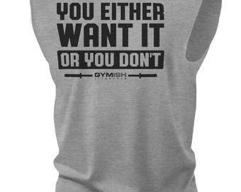 Funny Workout Muscle Tank Top for Men: Gym Weightlifting Shirt
