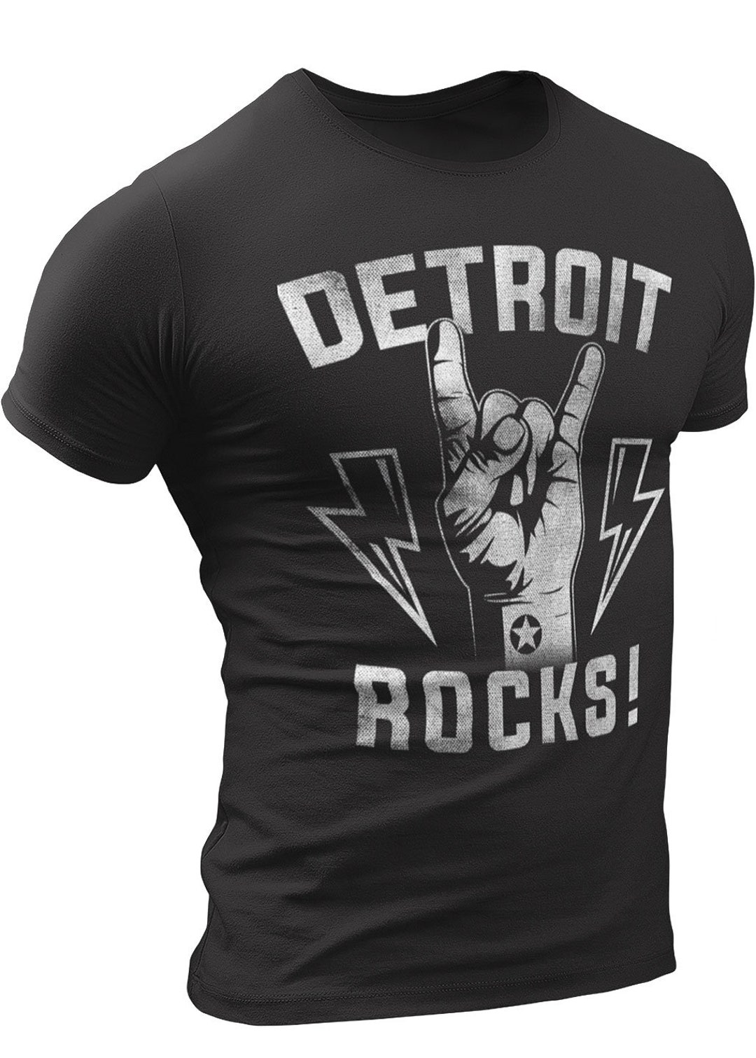 T-SHIRT HELVETICA DÉTROIT 12 ROCK