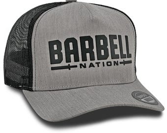 Gymish Workout Gym Hats for Men, Athletic Training Trucker Hat, Funny Gym Hats.