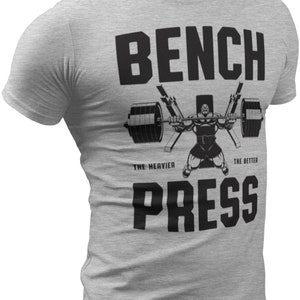 T-shirt Humour Bodybuilder 'Gym Funny Slogan Biceps' - Fruit Of The Loom, Neuf Sans étiquettes