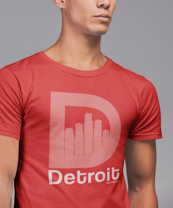 detroit d shirt