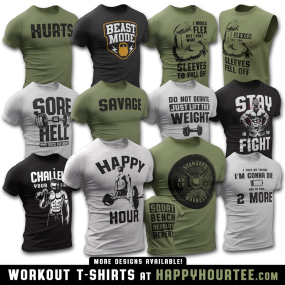 Workout Crossfit T-shirt for Men I Would Flex but I Don't Want