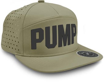 Gymish Pump Workout Hats for Men Fitness Trucker Snapback Gym Training Athletic Cap
