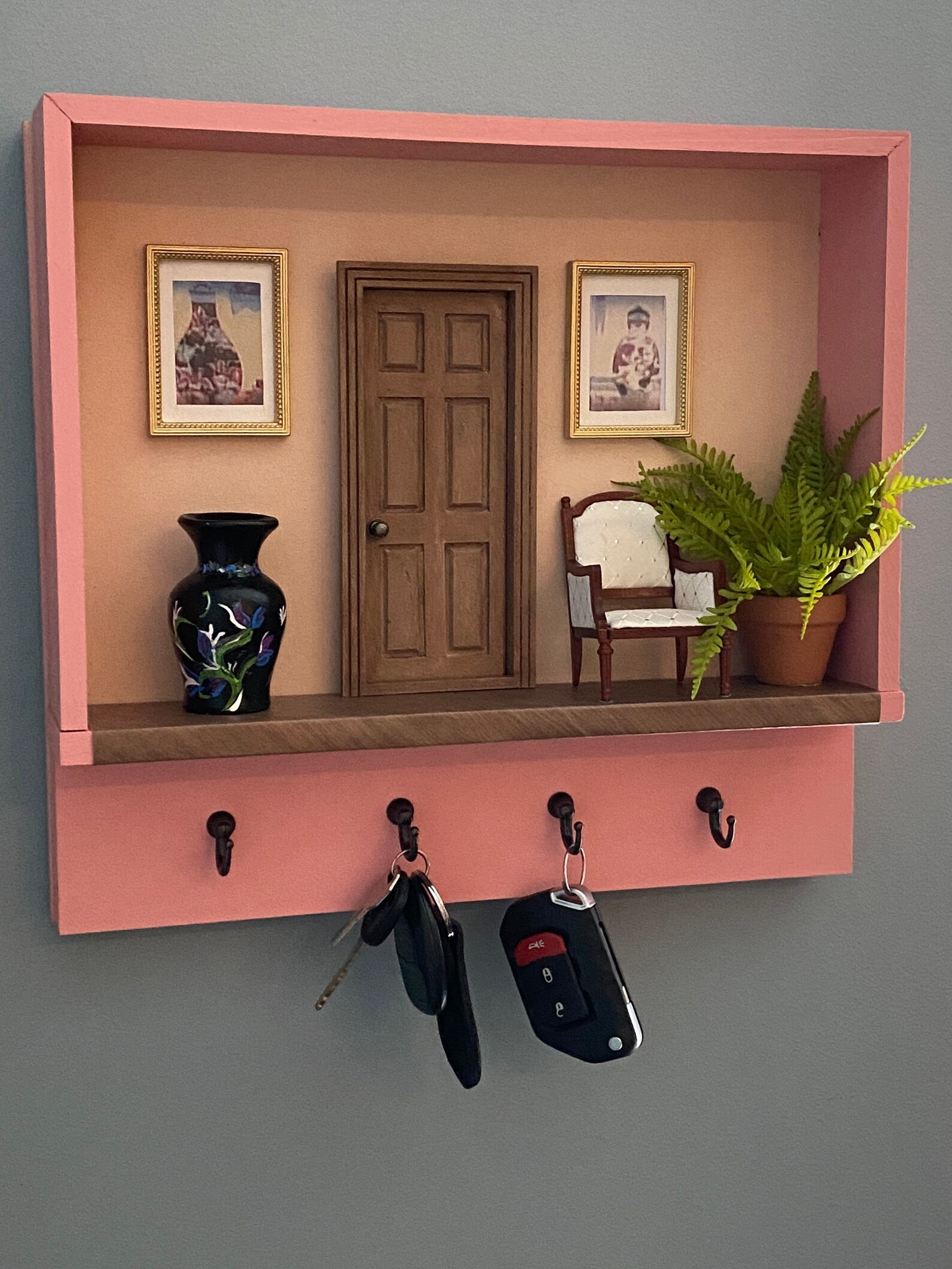 Golden Girls Inspired Shadow Box Key Holder Etsy