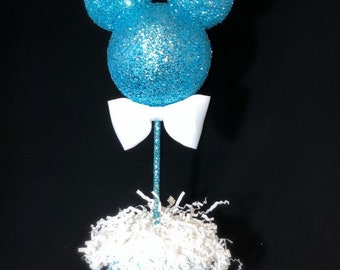 Mickey Mouse inspired Baby boy Centerpiece , Baby boy baby shower, Mickey Birthday party, Mickey party decoration, Mickey  baby shower