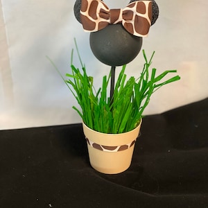Safari Minnie Mouse Inspired centerpiece