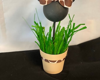 Safari Minnie Mouse Inspired centerpiece