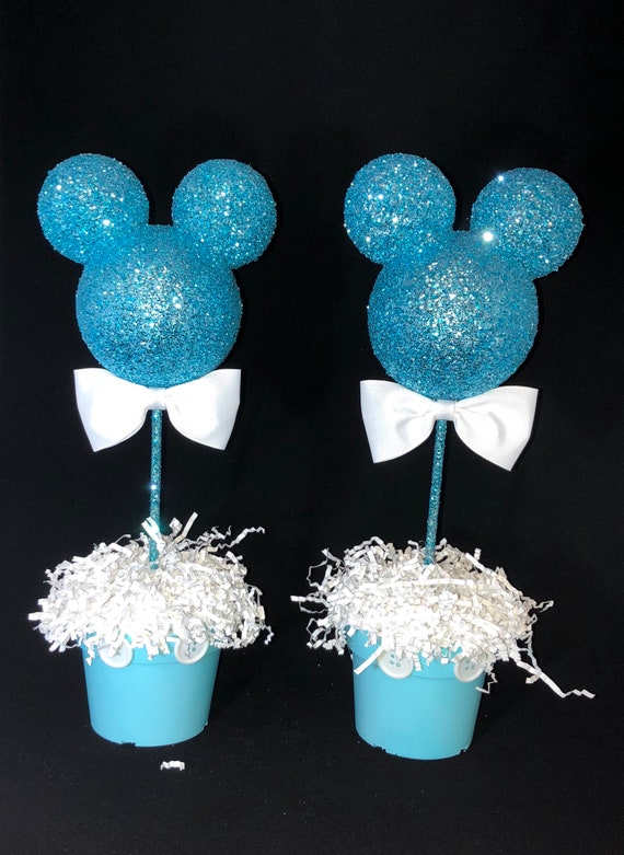Centro de mesa inspirado en Mickey Mouse para bebés baby - Etsy España Centro de mesa inspirado en Mickey Mouse para bebés baby - Etsy España