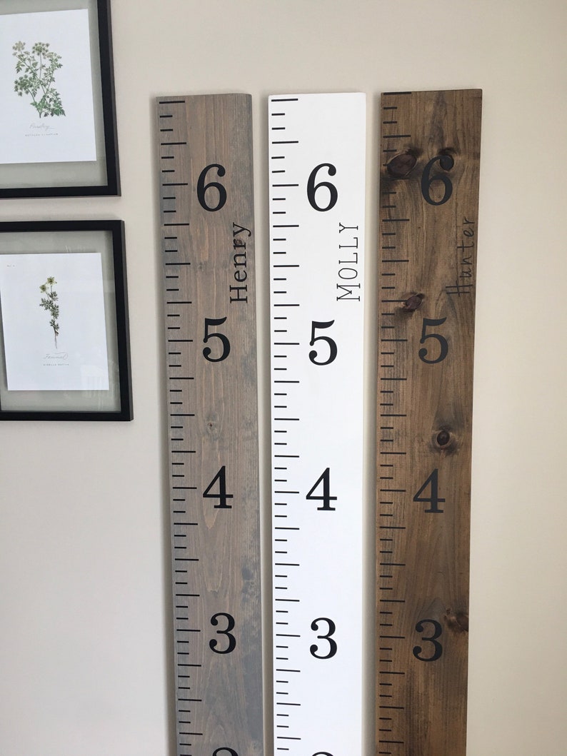 Personalized Growth Chart Ruler