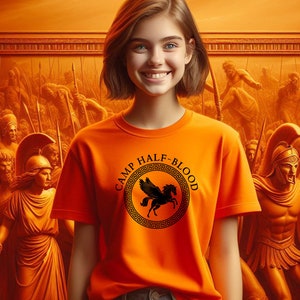 Camp Halbblut Shirt, Lager Halbblut Shirt, Percy Jackson und das Olympiers Shirt, Lager Halbblut T-Shirt, Percy Jackson Shirt Bild 5
