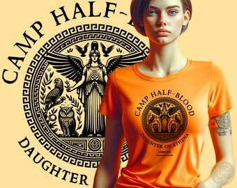 Daughter of Athena T-Shirt – Camp Half-Blood Cabin 6 Tee