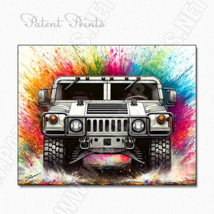 affiche de jeep de style vintage, ensemble de 3 art mural, décor mural de jeep, impression murale de jeep, décor de grotte dhomme, décor de mur de caverne dhomme, cadeau damant de jeep image 6