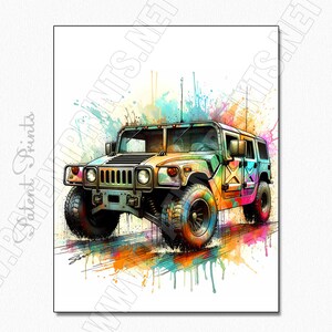 affiche de jeep de style vintage, ensemble de 3 art mural, décor mural de jeep, impression murale de jeep, décor de grotte dhomme, décor de mur de caverne dhomme, cadeau damant de jeep image 8