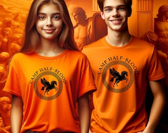 Maglietta con logo Camp Halfblood e Long Island Sound / Percy Jackson