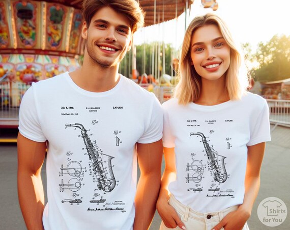 Cool saxophone shirts discount