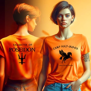 Camp HalfBlood Shirt with House Logo | Percy Jackson T Shirt