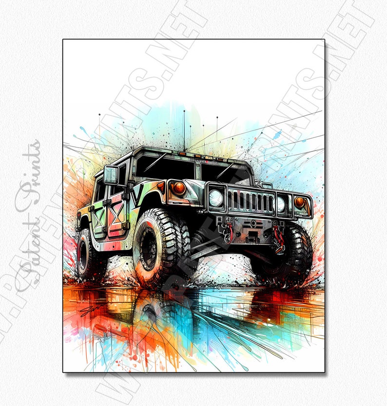 affiche de jeep de style vintage, ensemble de 3 art mural, décor mural de jeep, impression murale de jeep, décor de grotte dhomme, décor de mur de caverne dhomme, cadeau damant de jeep image 5