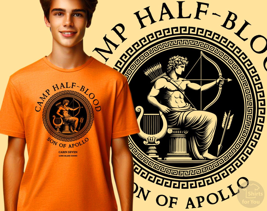 Son of Apollo Camp Halfblood Shirt, Camp Half Blood Shirt, Camp