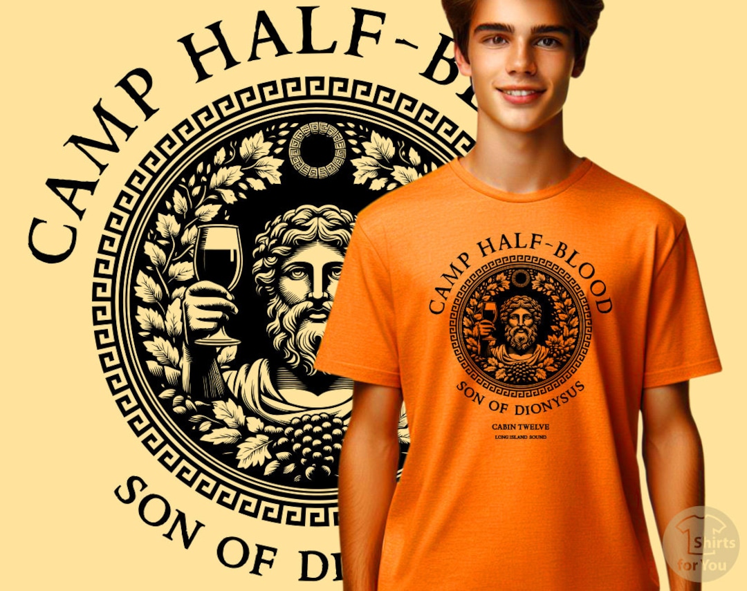 Son of Dionisus Camp Halfblood Shirt, Camp Half Blood Shirt, Camp