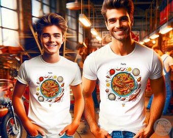 Paella T Shirt, Paella T Shirt, Paella Lover T Shirt, Paella shirt, Paella Lovers, Paella Art, Paella Gift