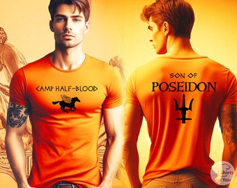Percy Jackson Shirt with Camp HalfBlood Logo | Long Island Sound Tee