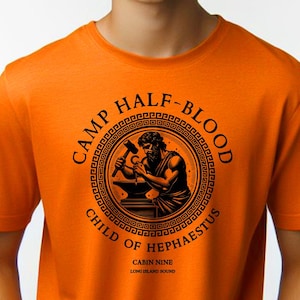 Camp Halfblood Hephaestus Child Shirt - Camp Halfblood Greek God