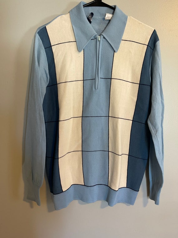 1980s Zip up Shirt