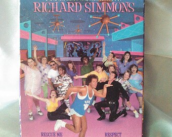 Collectible Vintage 1990 Richard Simmons Sweatin' To The Oldies 2 VHS Tape