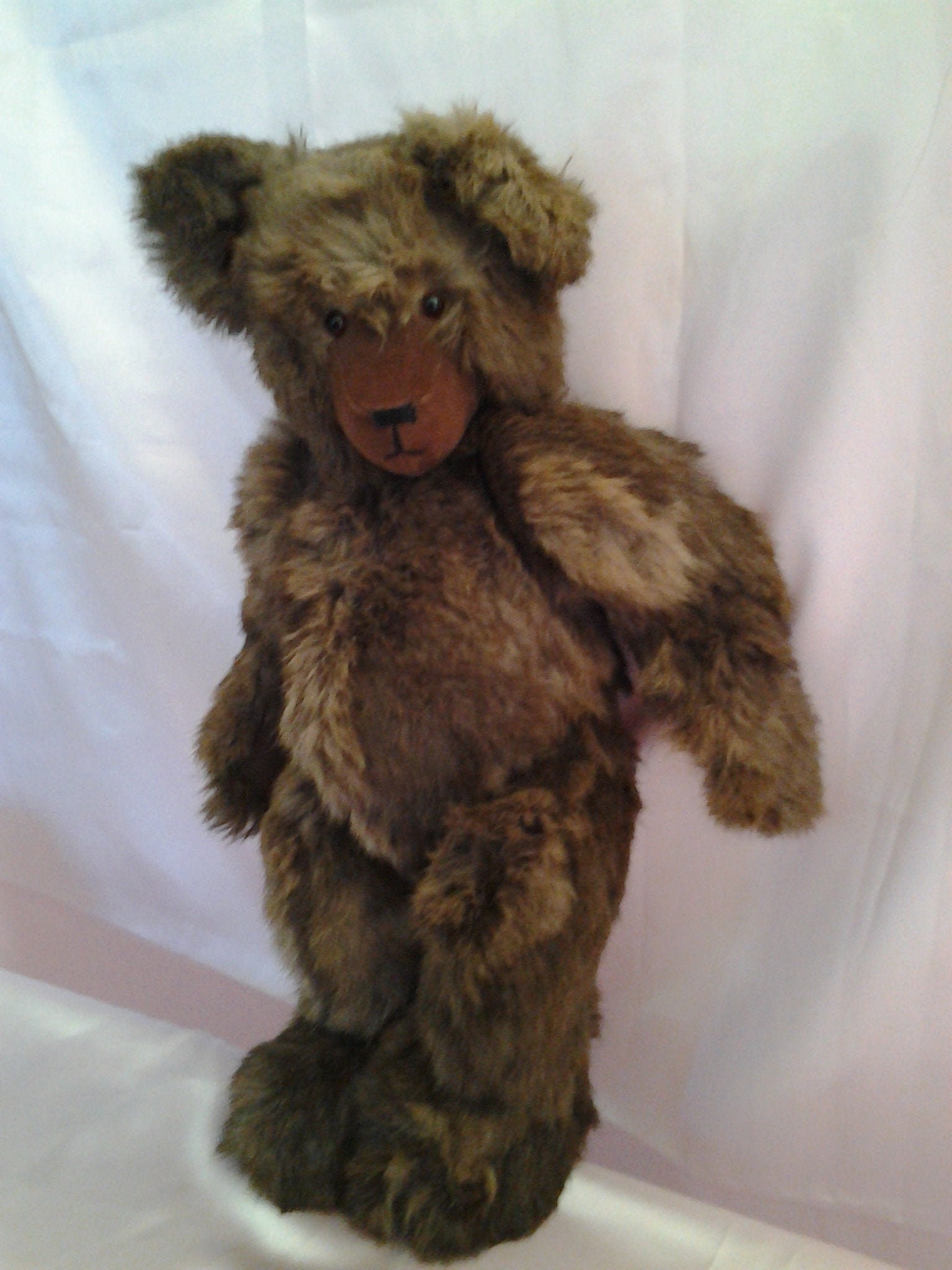 teddy bears out of heirloom materials and furs