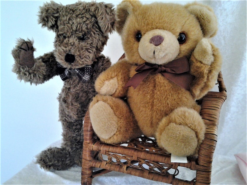 vintage jointed teddy bears