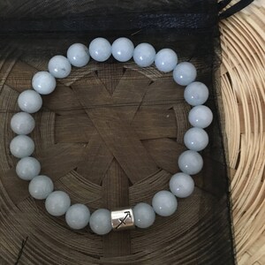 Sea Gemstone Sagittarius Star Sign Zodiac Sign Bracelet