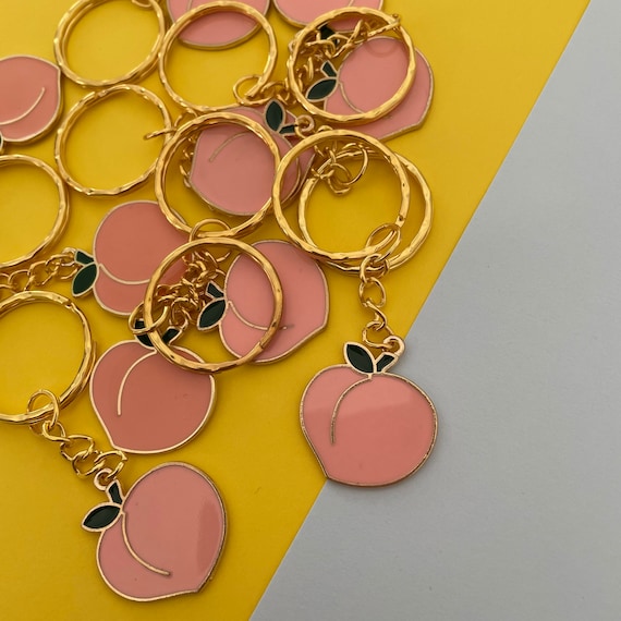 Peach keyring shop