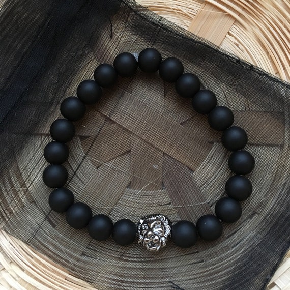 Matte sale black bracelet