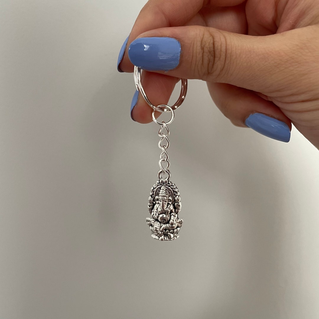 Ganesh Keyring Om Aum Keyring Keychain Unisex Ganesha Keyring - Etsy