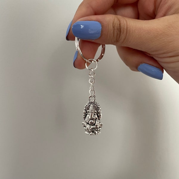 Porte-clés Ganesh Om Aum porte-clés porte-clés unisexe Ganesha porte-clés charme hindou pendentif hindou Ganesha porte-clés faveurs de mariage faveurs de mariage