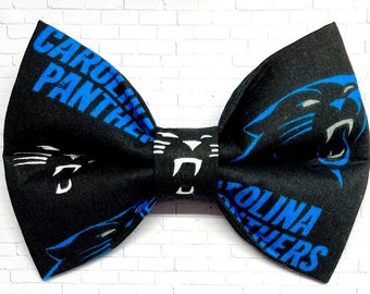 Carolina Panthers Dog Bow