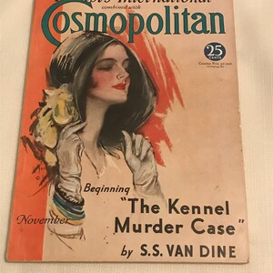Cosmopolitan Magazine- November Issue, 1932. Hearst International
