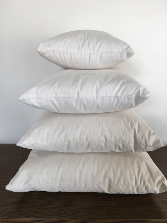 Organic Cotton and Kapok Decorative Pillow Inserts