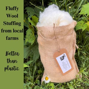 4 Oz Fluffy Wool Stuffing