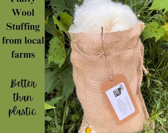 4 Oz Fluffy Wool Stuffing