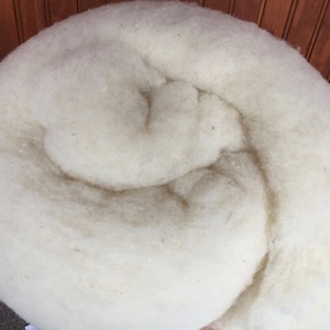 4 lb sheet of wool batting 90&quot;x90&quot;