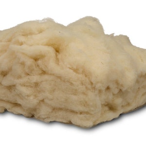 2 lb Wool Batting in Thick Sheet 41&quot;x41&quot;