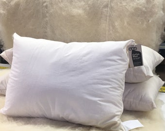 Wool Filled Bed Pillow