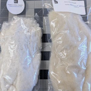 Cotton and Wool Fill Sample Kit