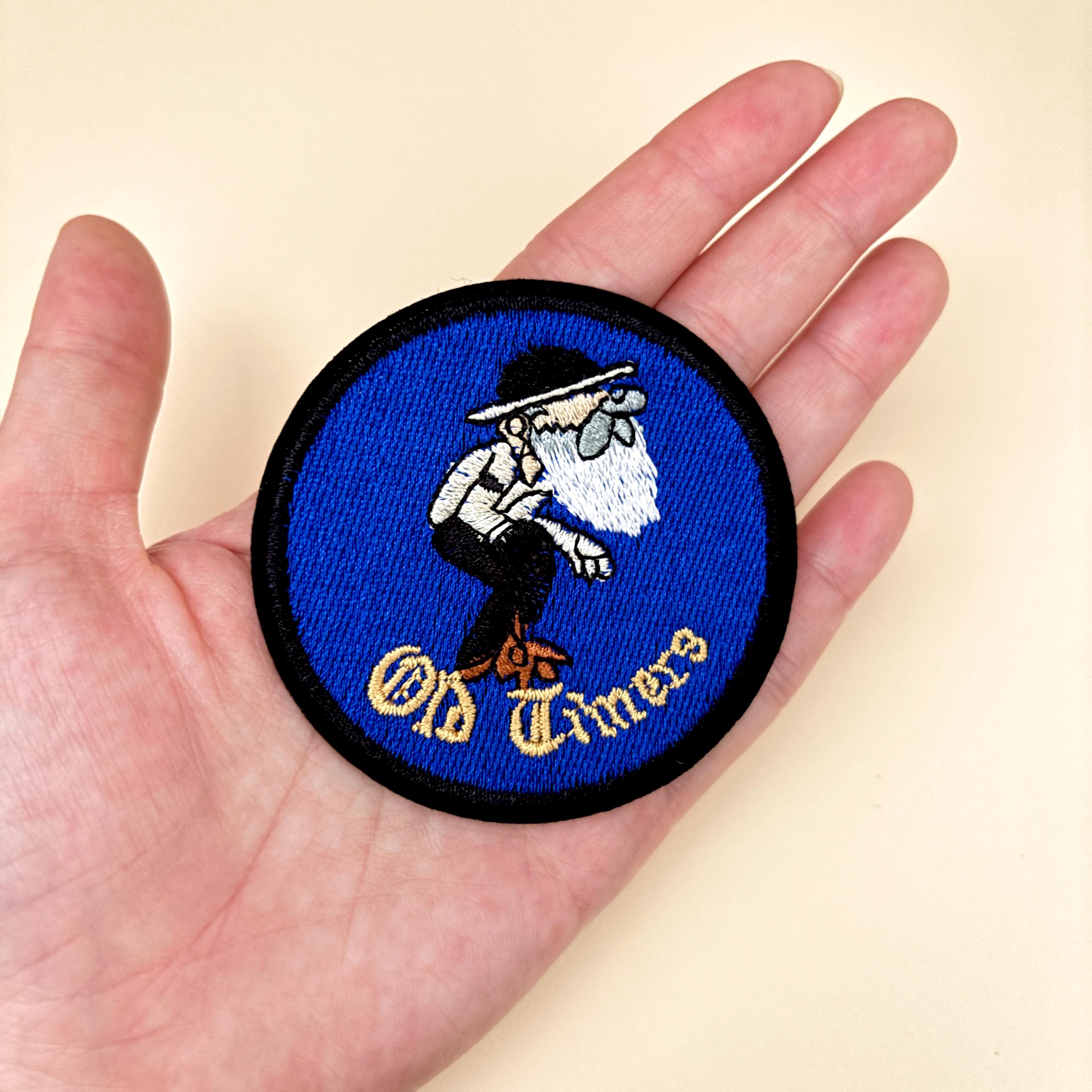 Old Timer Patch Cowboy Patch Iron on 1pc- Old Timer Ranch Rodeo Texas Western Patch ...
